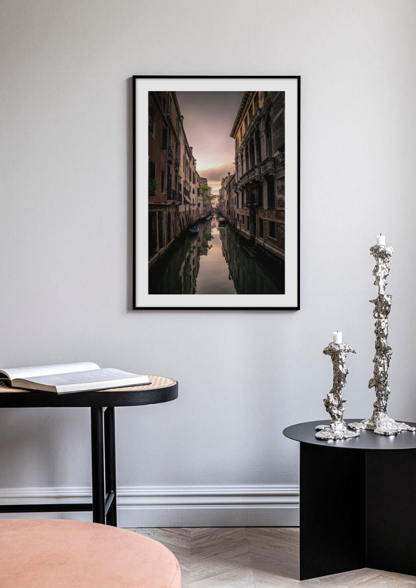 Plakat med udsigt over Venedig