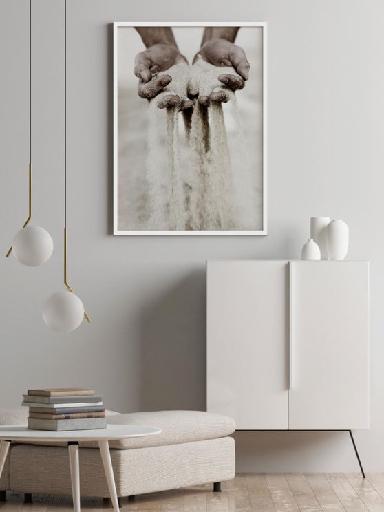 Sandkorn Plakat
