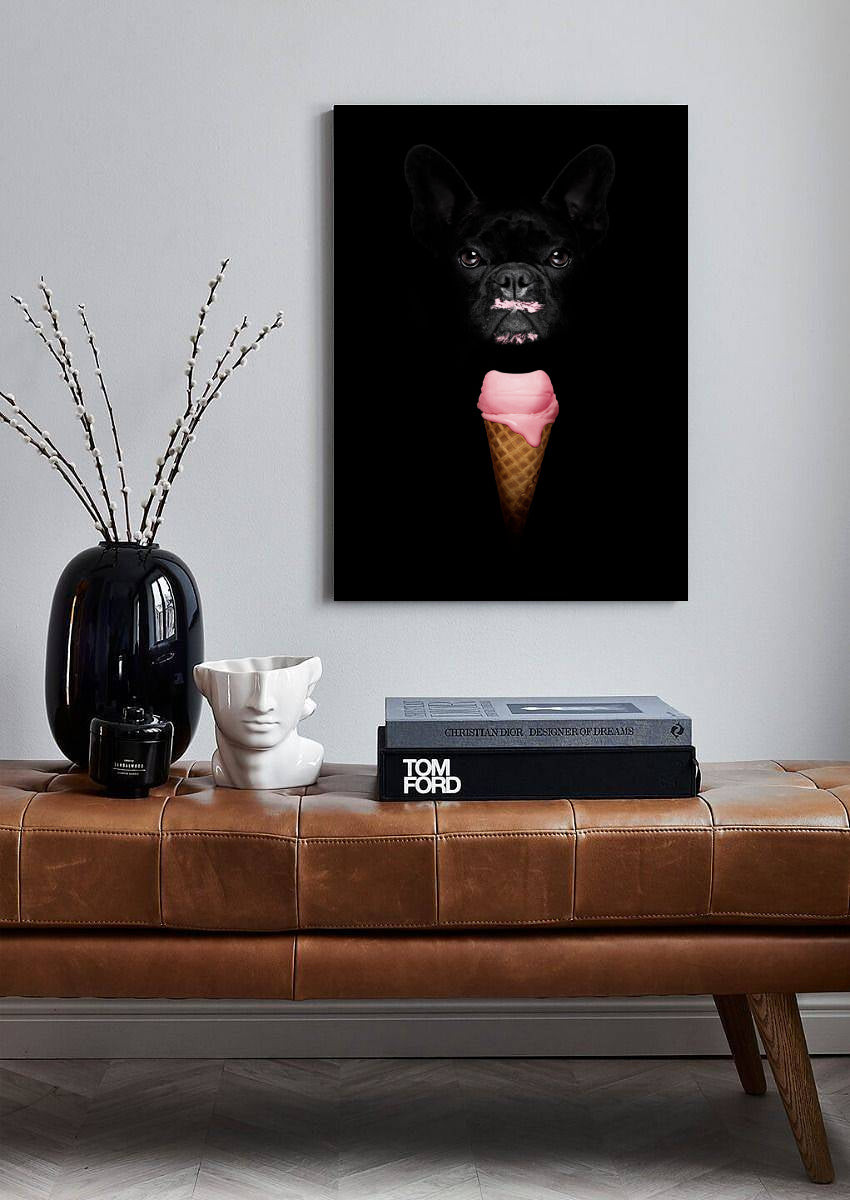 Ice Cream Bulldog plakat