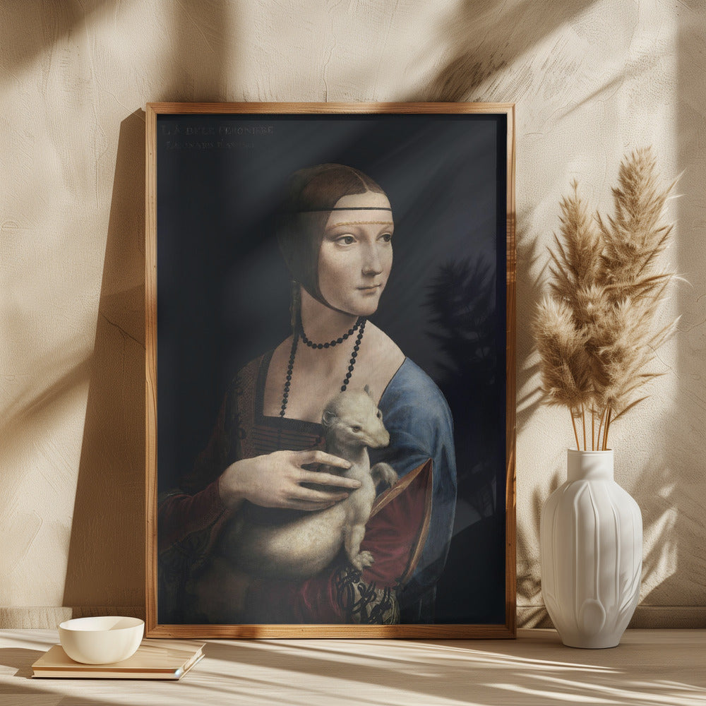Dame med en hermelin (ca. 1490) af Leonardo Da Vinci