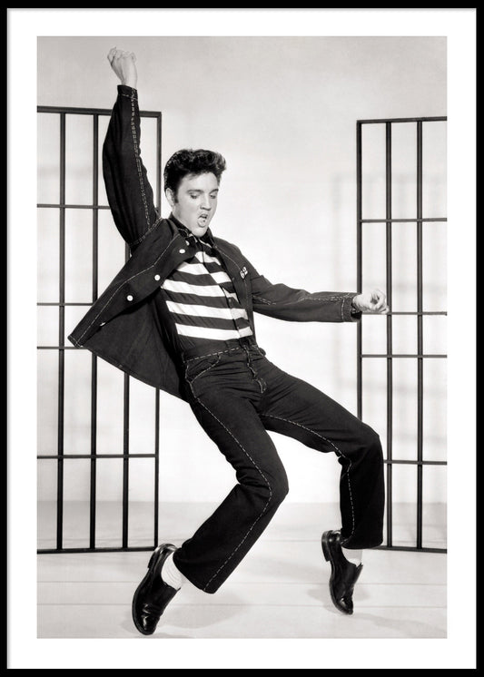 Elvis Presley Jailhouse No3 plakat