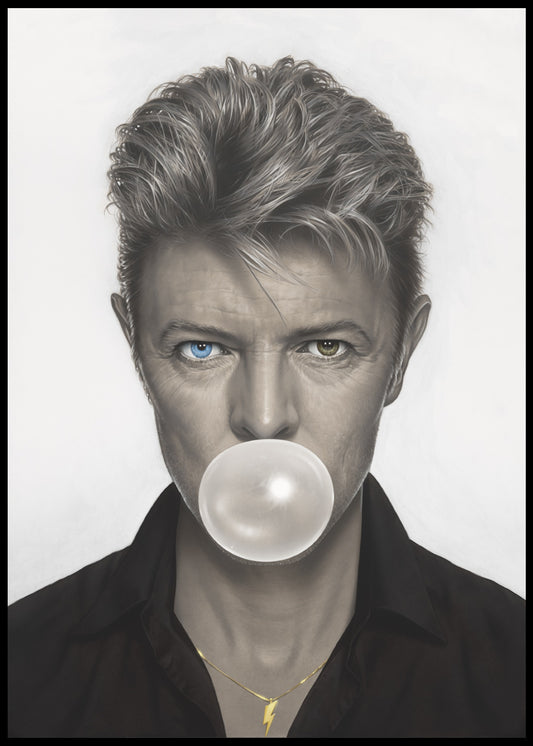 David Bowie Bubblegum plakat