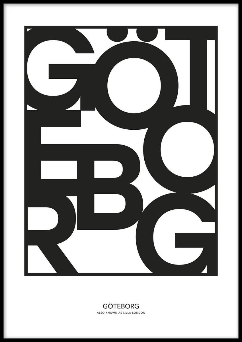 Gøteborg plakat