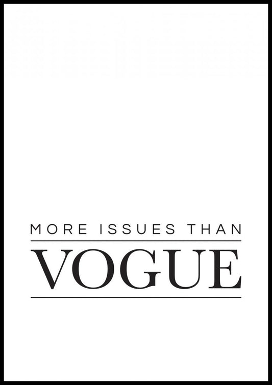 Vogue plakat