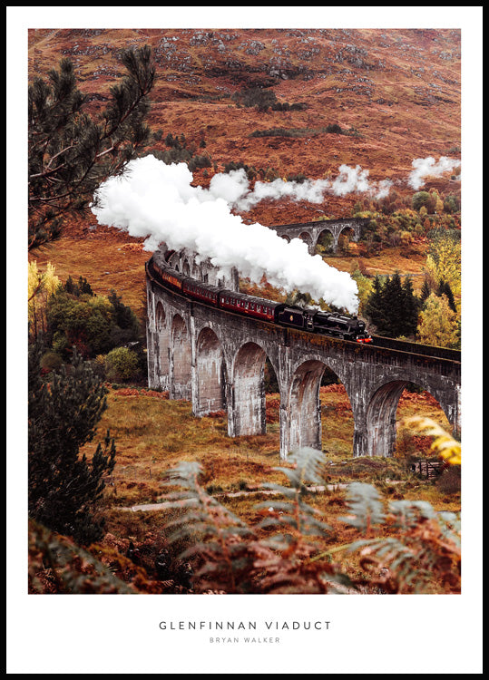 Glenfinnan Viadukt plakat