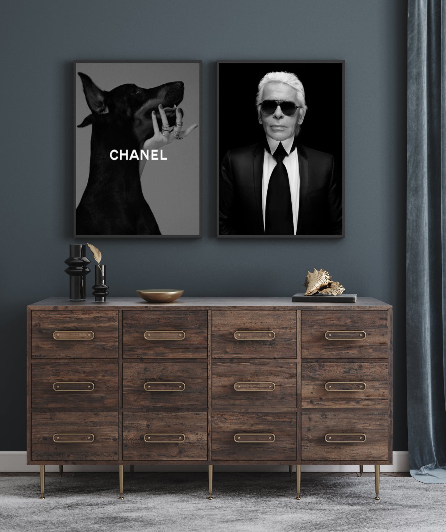 Karl Lagerfeld plakat