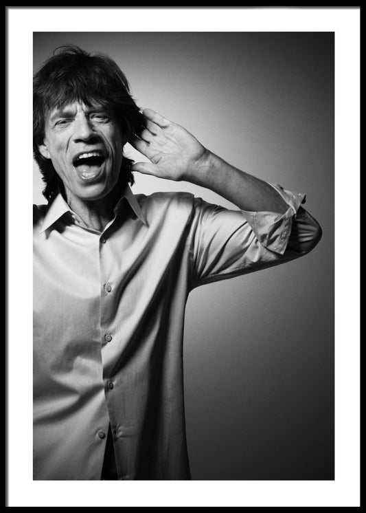 Mick Jagger plakat