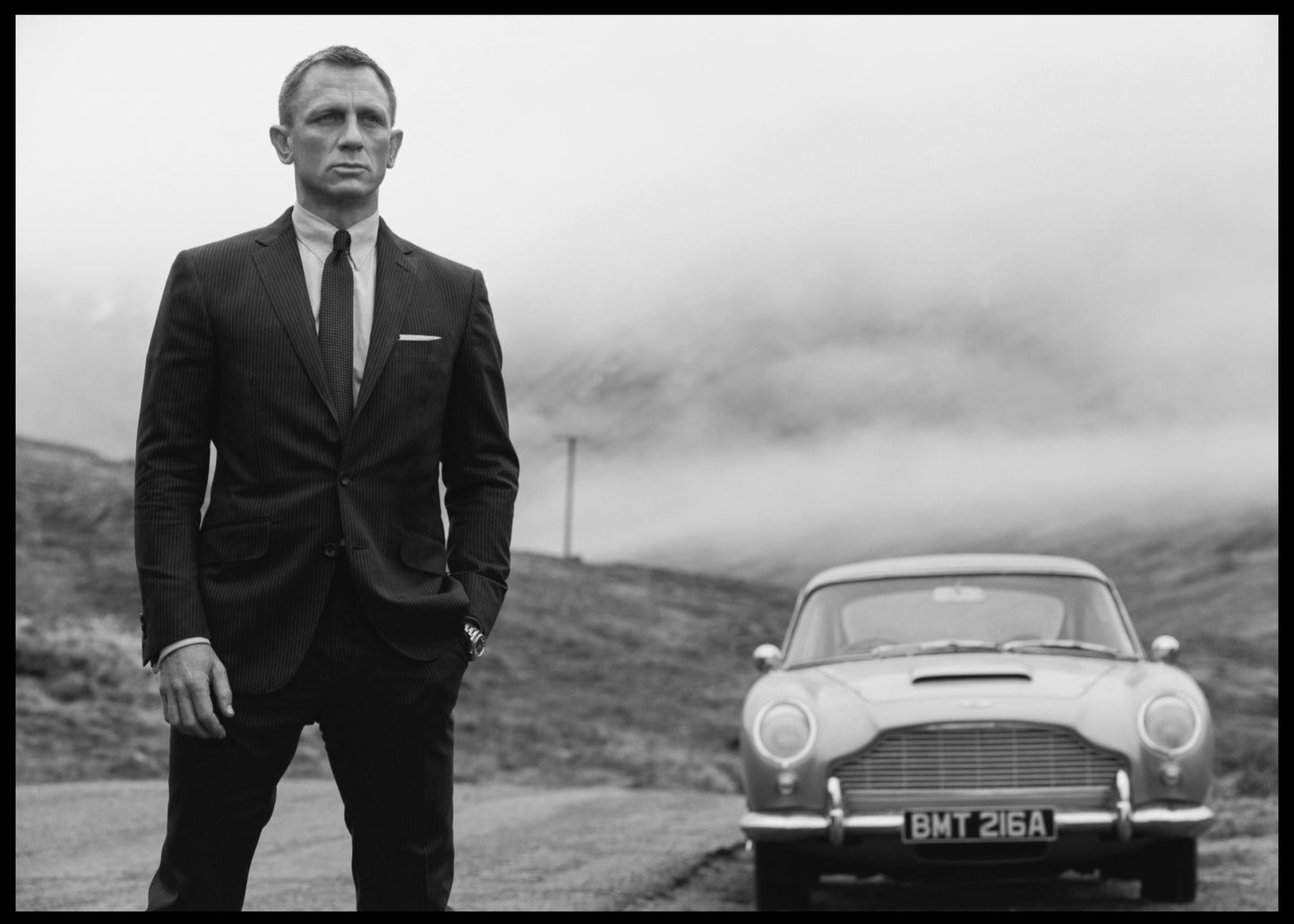 Daniel Craig 007 James Bond plakat