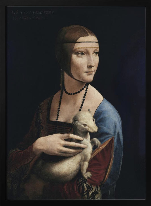 Dame med en hermelin (ca. 1490) af Leonardo Da Vinci