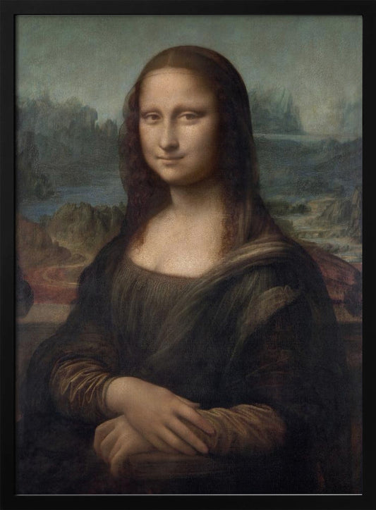 Mona Lisa Del Giocondo 1503–1506 Lærredsplakater