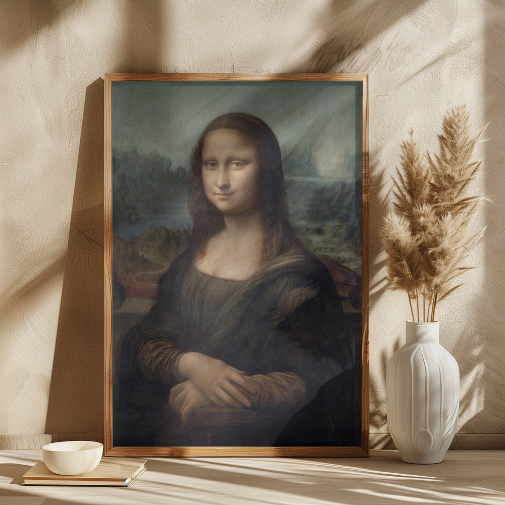 Mona Lisa Del Giocondo 1503–1506 Lærredsplakater