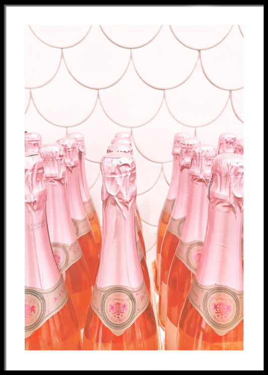 Pink rosé plakat