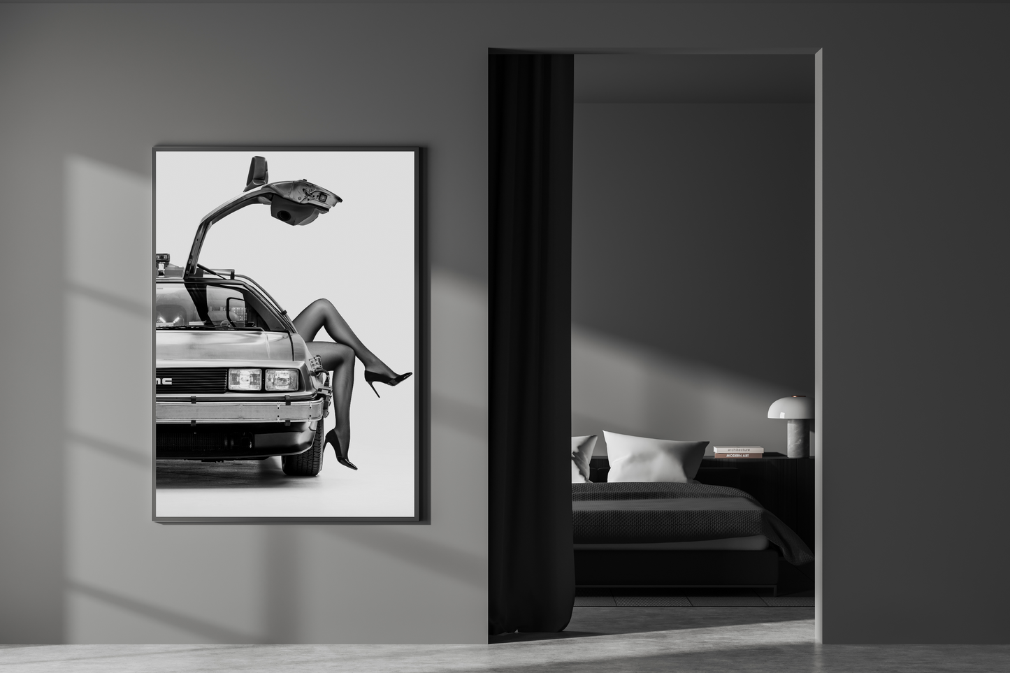 Delorean Lady plakat