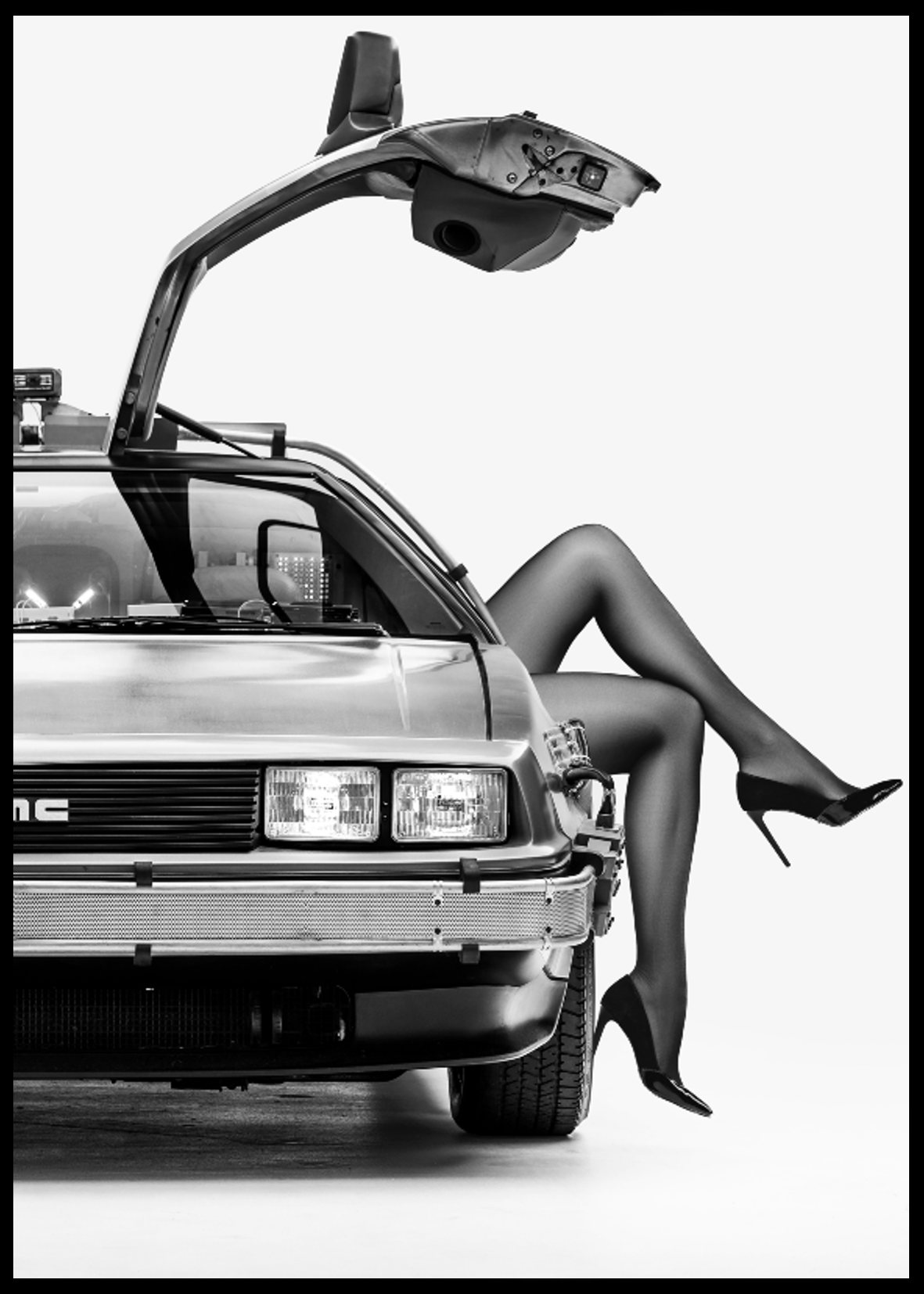 Delorean Lady plakat