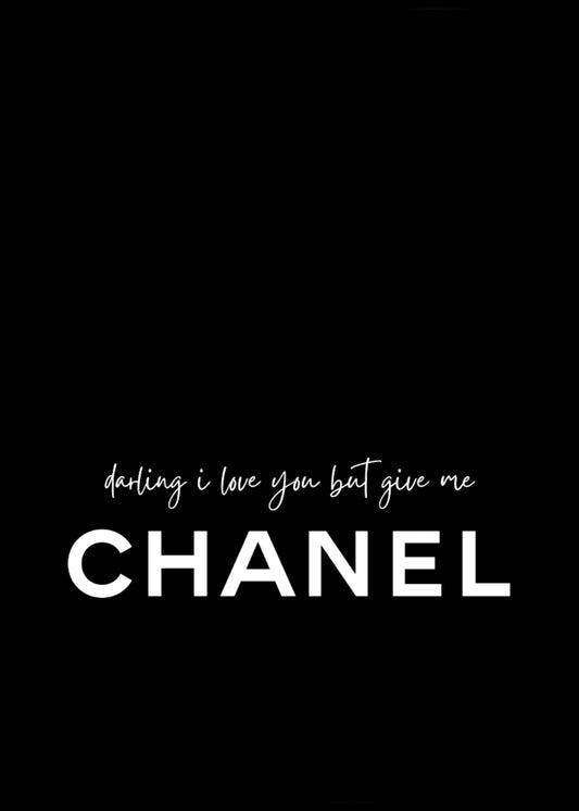 Coco Chanel plakat